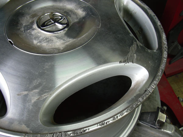 ディスク面キズ修理